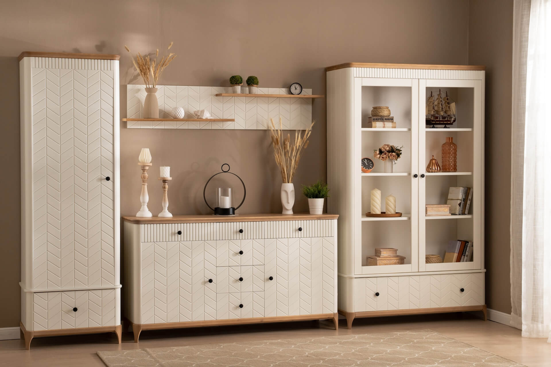 Комод Грета №1-140/180 Тимберика