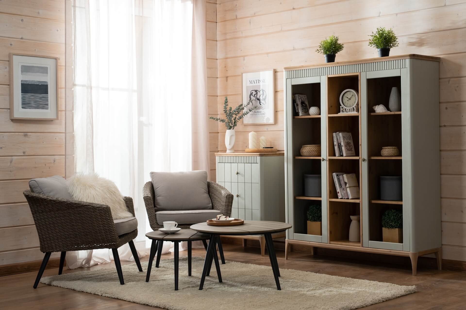 Шкаф книжный Грета №14-140/180 Тимберика
