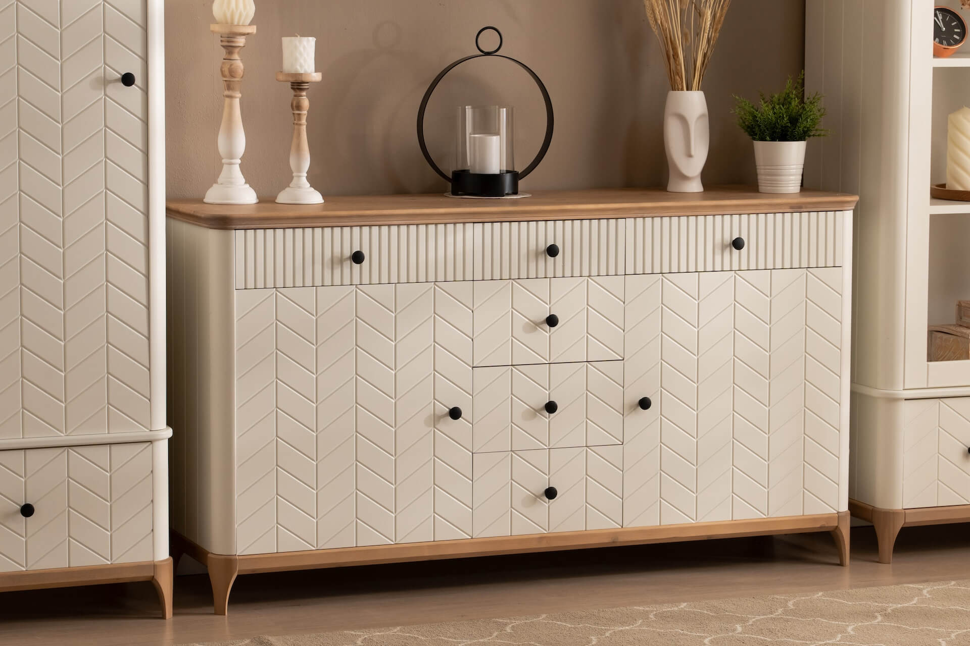 Комод Грета №1-140/180 Тимберика
